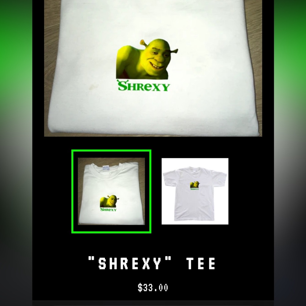 XL/L “Shrexy” Tshirt